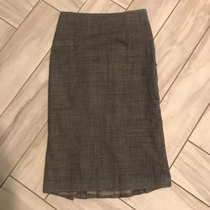 Banana Republic Plaid Pencil Skirt